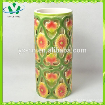 Hot Selling Red Orange Flower Home Decor Vases Wholesale